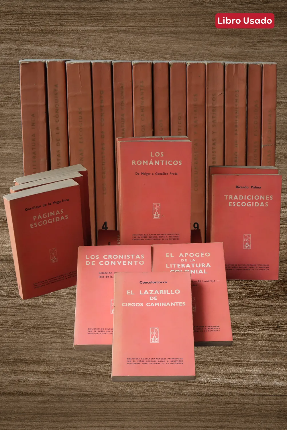 BIBLIOTECA DE CULTURA PERUANA (12 VOLÚMENES EN 13 TOMOS)