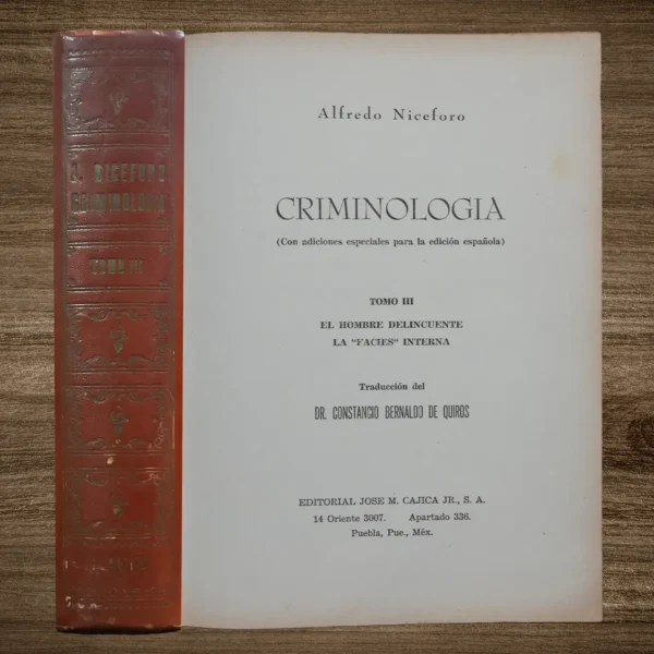 CRIMINOLOGÍA (5 TOMOS) - Imagen 7
