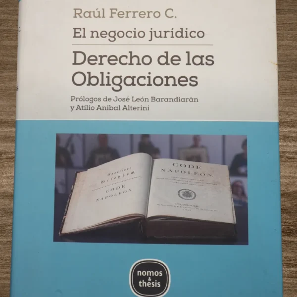 EL NEGOCIO JURÍDICO. DERECHO DE LAS OBLIGACIONES