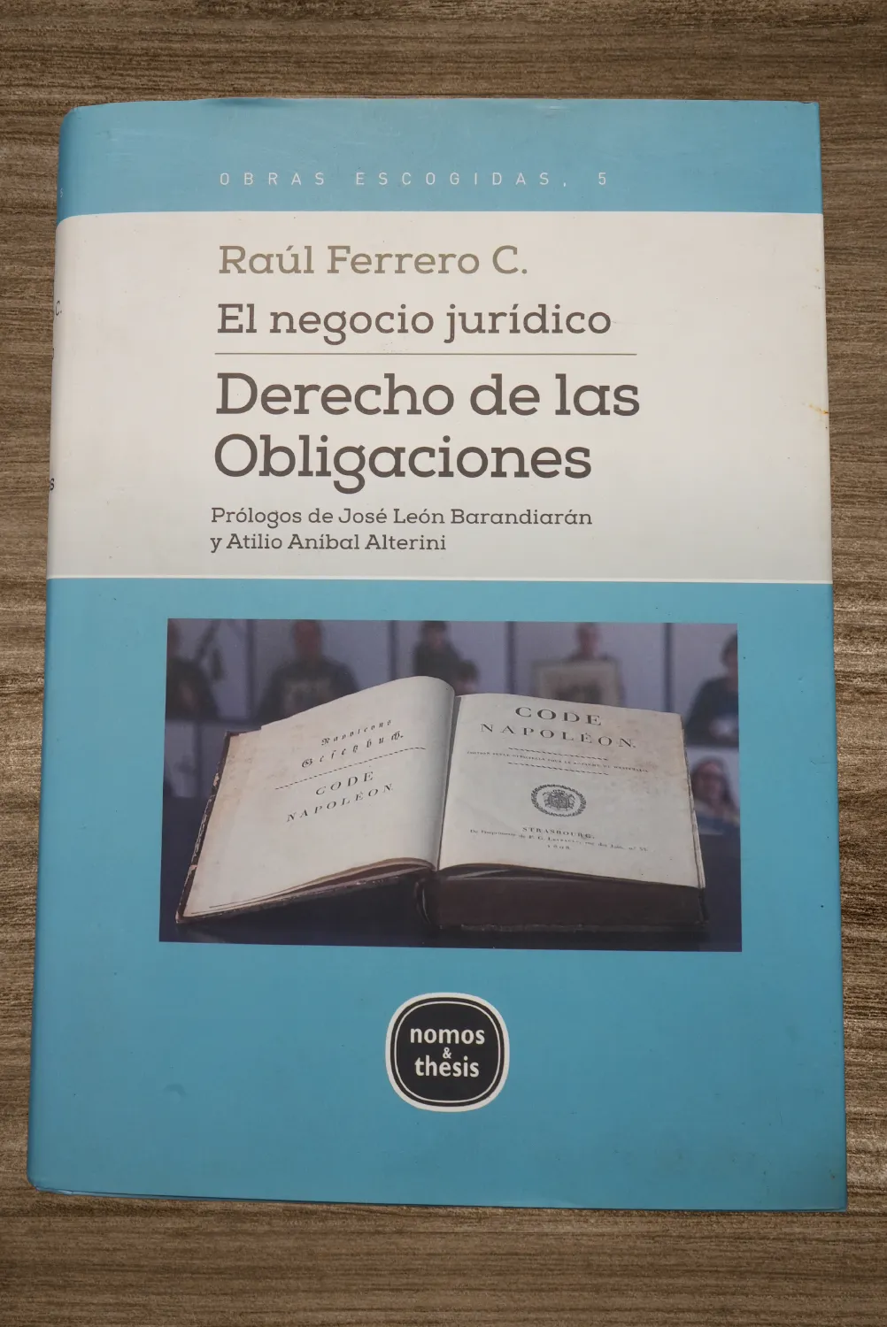 EL NEGOCIO JURÍDICO. DERECHO DE LAS OBLIGACIONES