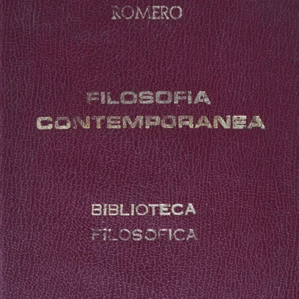 FILOSOFÍA CONTEMPORÁNEA