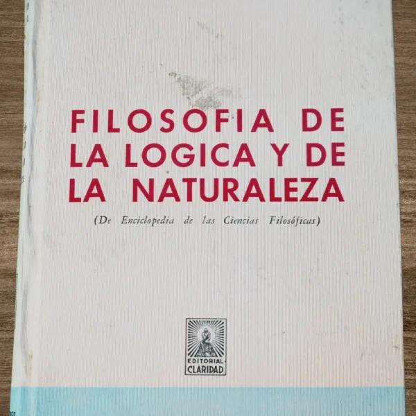 FILOSOFÍA DE LA LÓGICA Y DE LA NATURALEZA