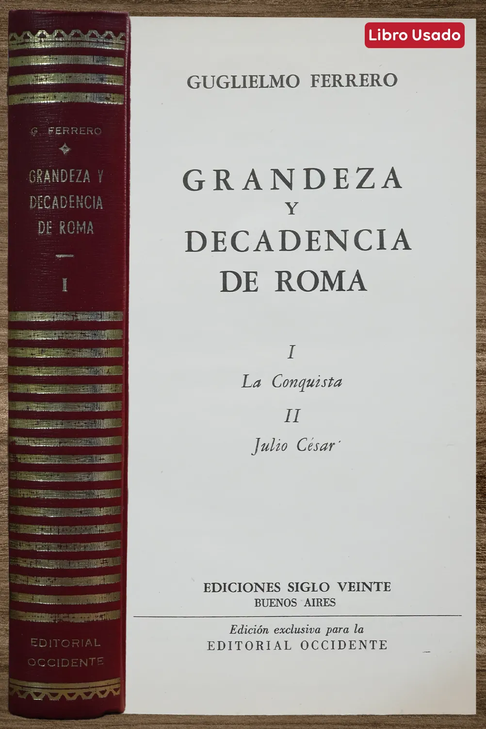 GRANDEZA Y DECADENCIA DE ROMA (3 TOMOS)