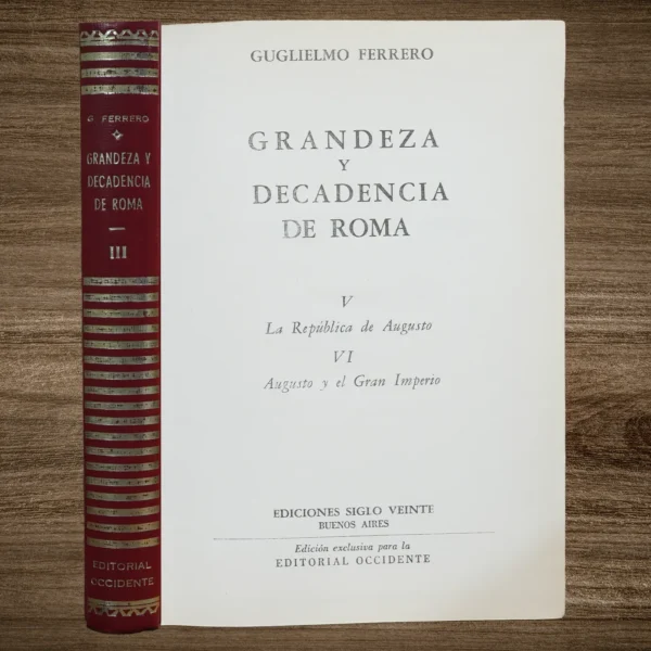 GRANDEZA Y DECADENCIA DE ROMA (3 TOMOS) - Imagen 7