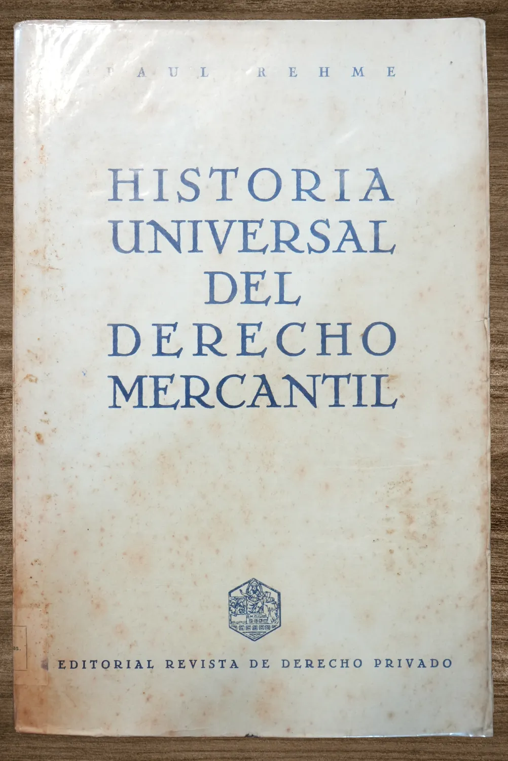 HISTORIA UNIVERSAL DEL DERECHO MERCANTIL