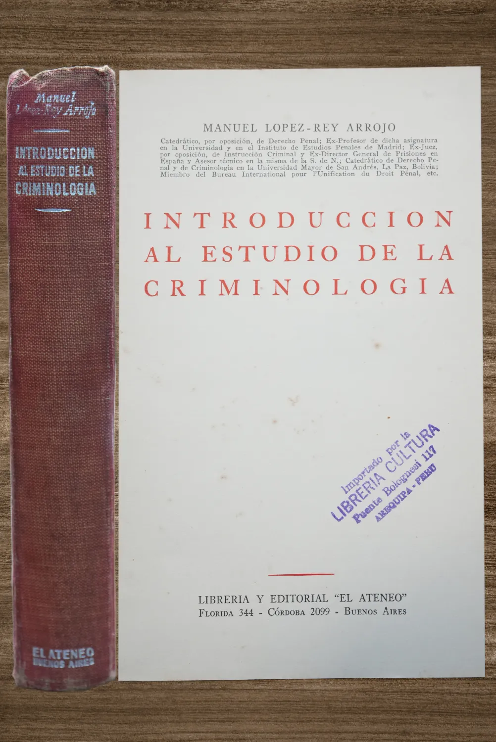 INTRODUCCIÓN AL ESTUDIO DE LA CRIMINOLOGIA