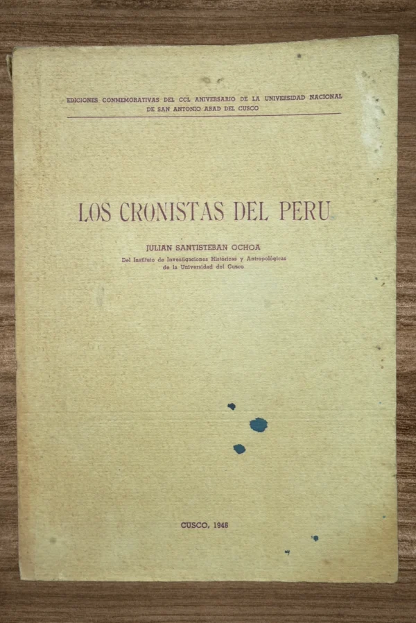 LAS CRONISTAS DEL PERU