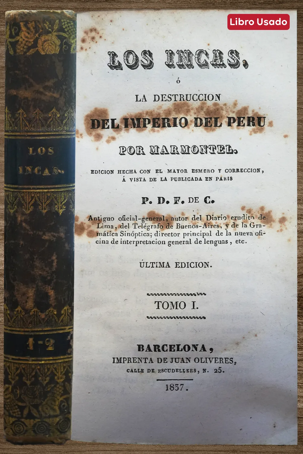LOS INCAS (2 TOMOS)