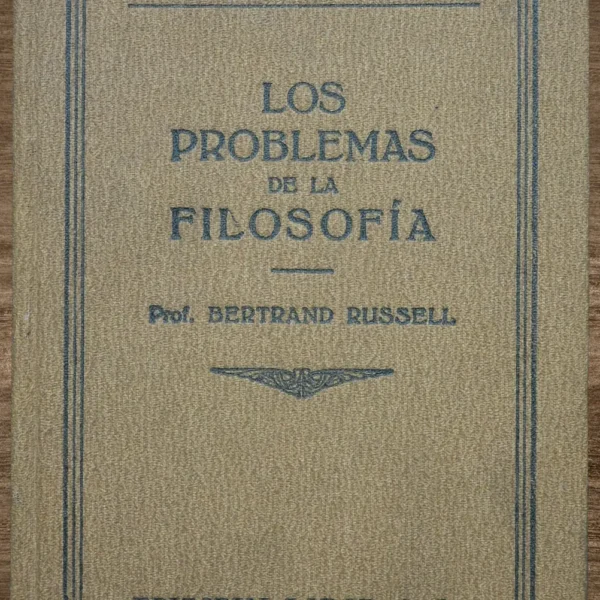 LOS PROBLEMAS DE LA FILOSOFÍA