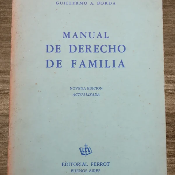 MANUAL DE DERECHO DE FAMILIA