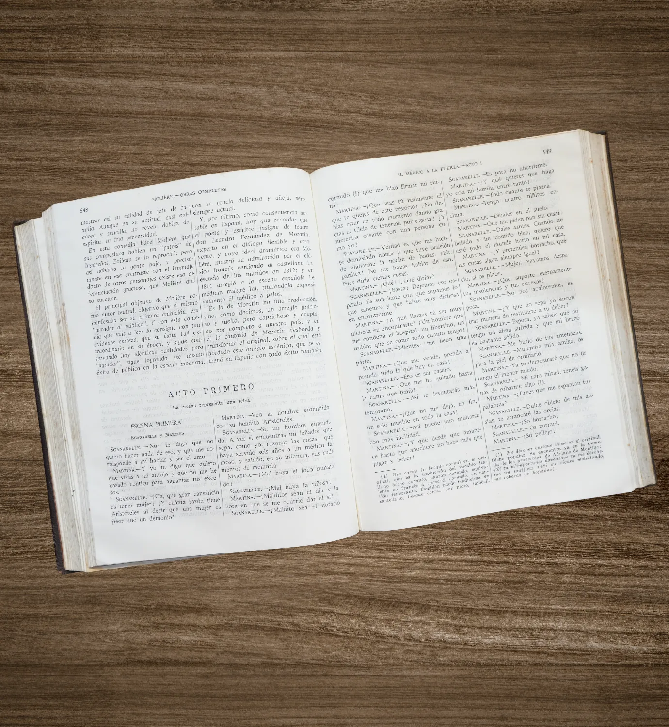 MOLIÉRE, OBRAS COMPLETAS (EDICIÓN AGUILAR) - Imagen 2