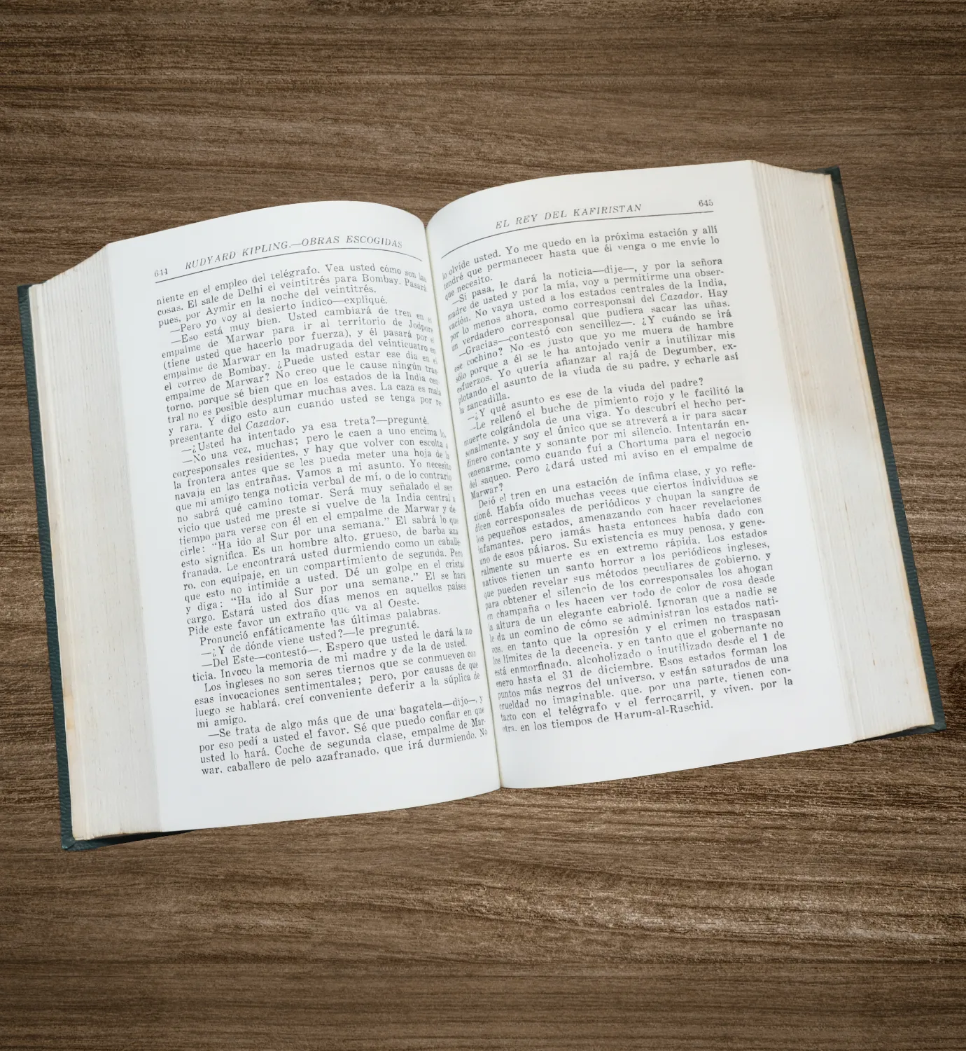 RUDYARD KIPLING, OBRAS ESCOGIDAS - 2 TOMOS (EDICIÓN AGUILAR) - Imagen 2