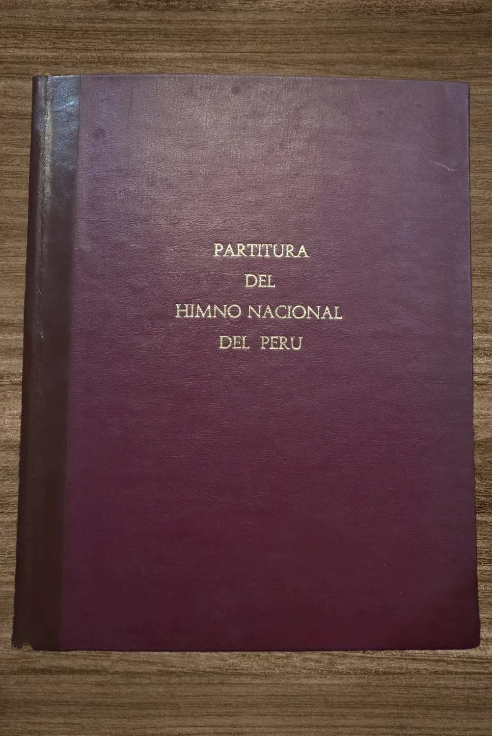 PARTITURA DEL HIMNO NACIONAL DEL PERÚ