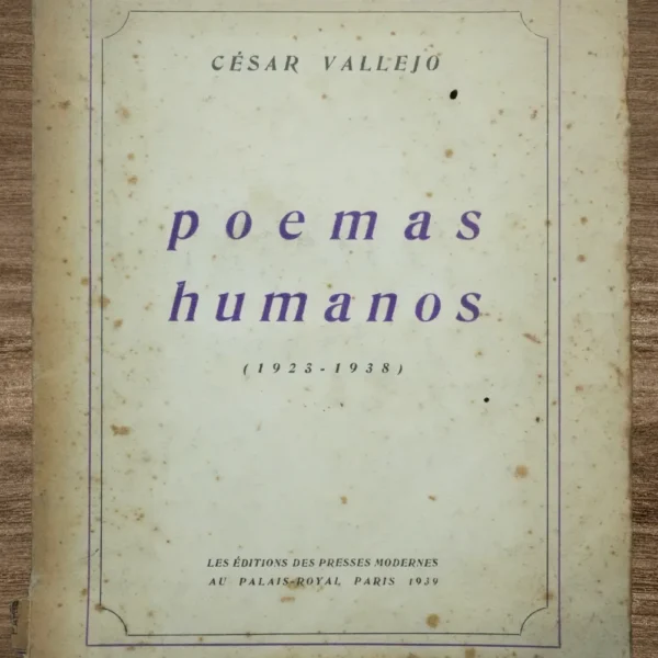 POEMAS HUMANOS (1923-1938)