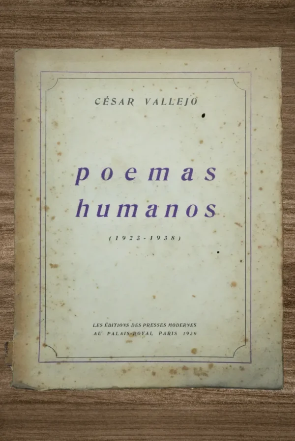 POEMAS HUMANOS (1923-1938)
