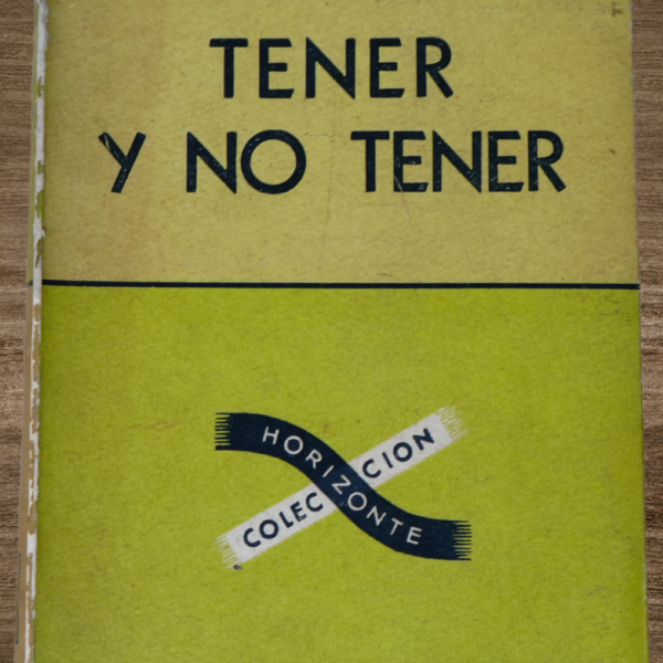 TENER Y NO TENER