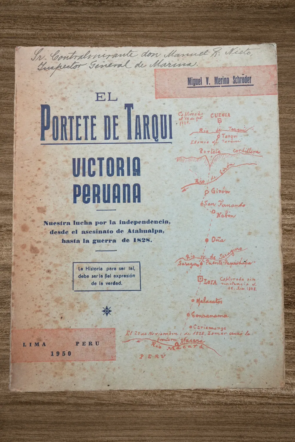 EL PORTETE DE TARQUI VICTORIA PERUANA