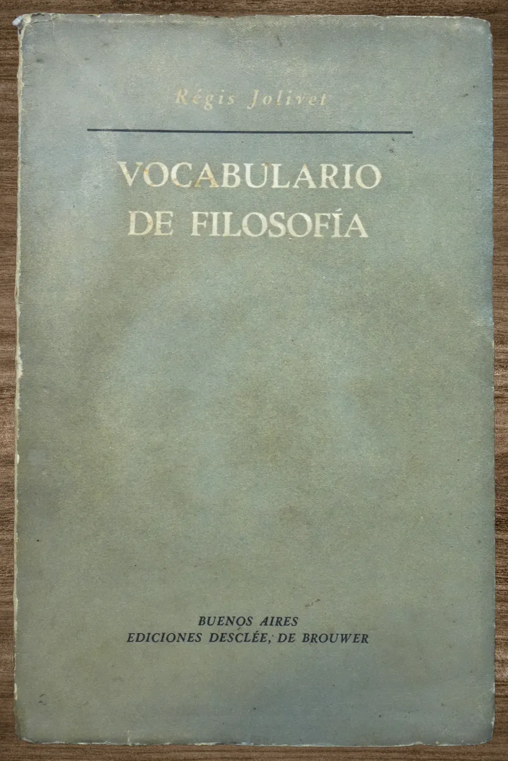 VOCABULARIO DE FILOSOFÍA