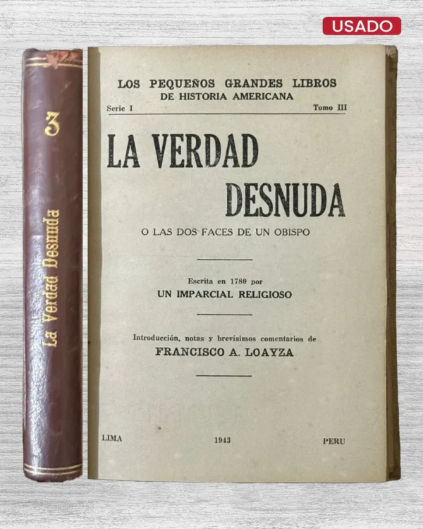 LA VERDAD DESNUDA O LAS DOS FACES DE UN OBISPO