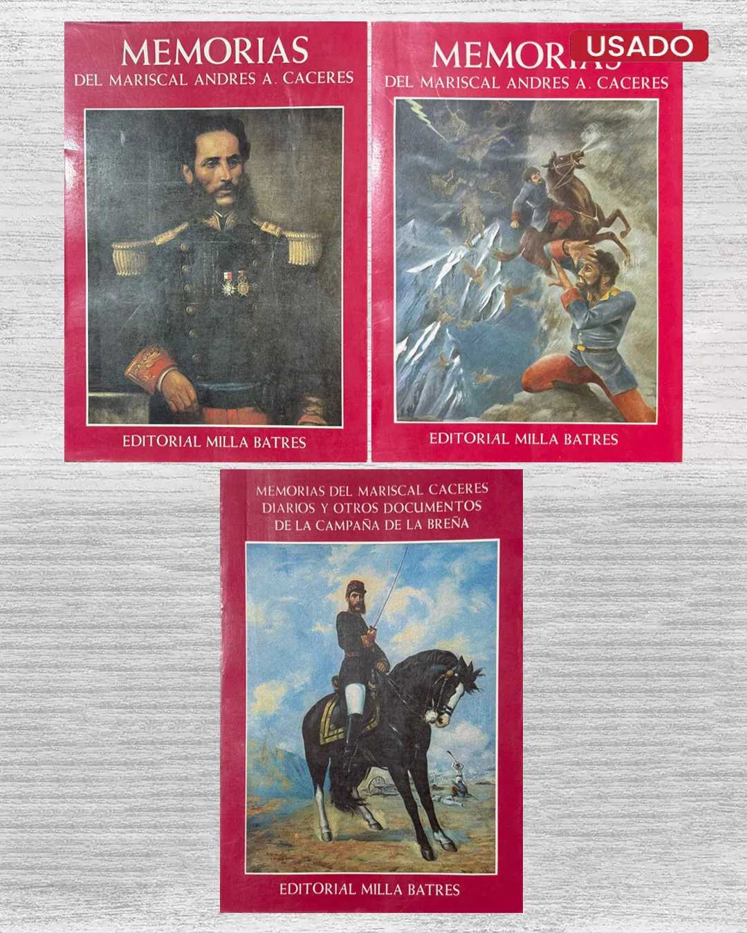 MEMORIAS DEL MARISCAL ANDRES A. CACERES