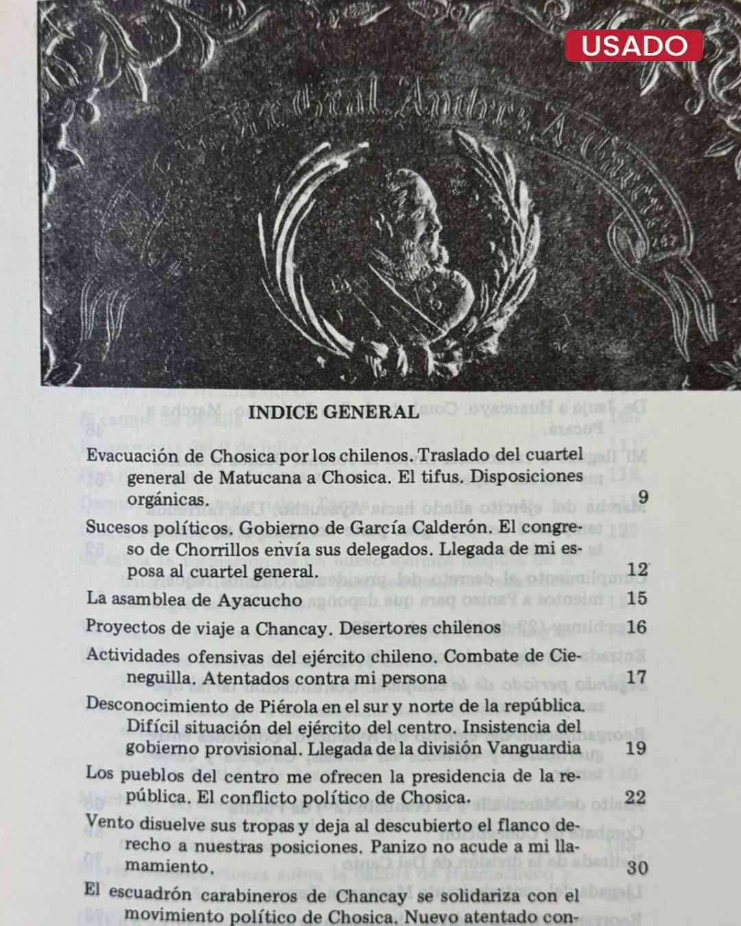 MEMORIAS DEL MARISCAL ANDRES A. CACERES - Imagen 4