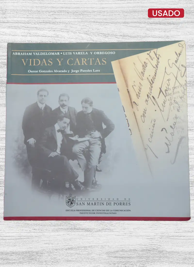 ABRAHAM VALDELOMAR LUIS VALERA Y ORBEGOSO VIDAS Y CARTAS
