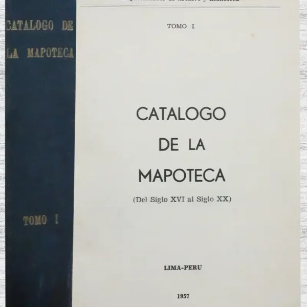 CATALOGO DE LA MAPOTECA