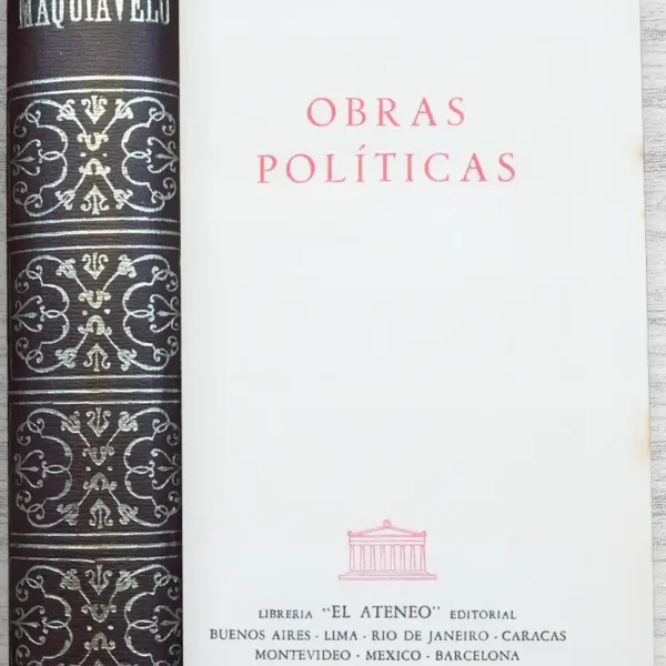 OBRAS POLÍTICAS