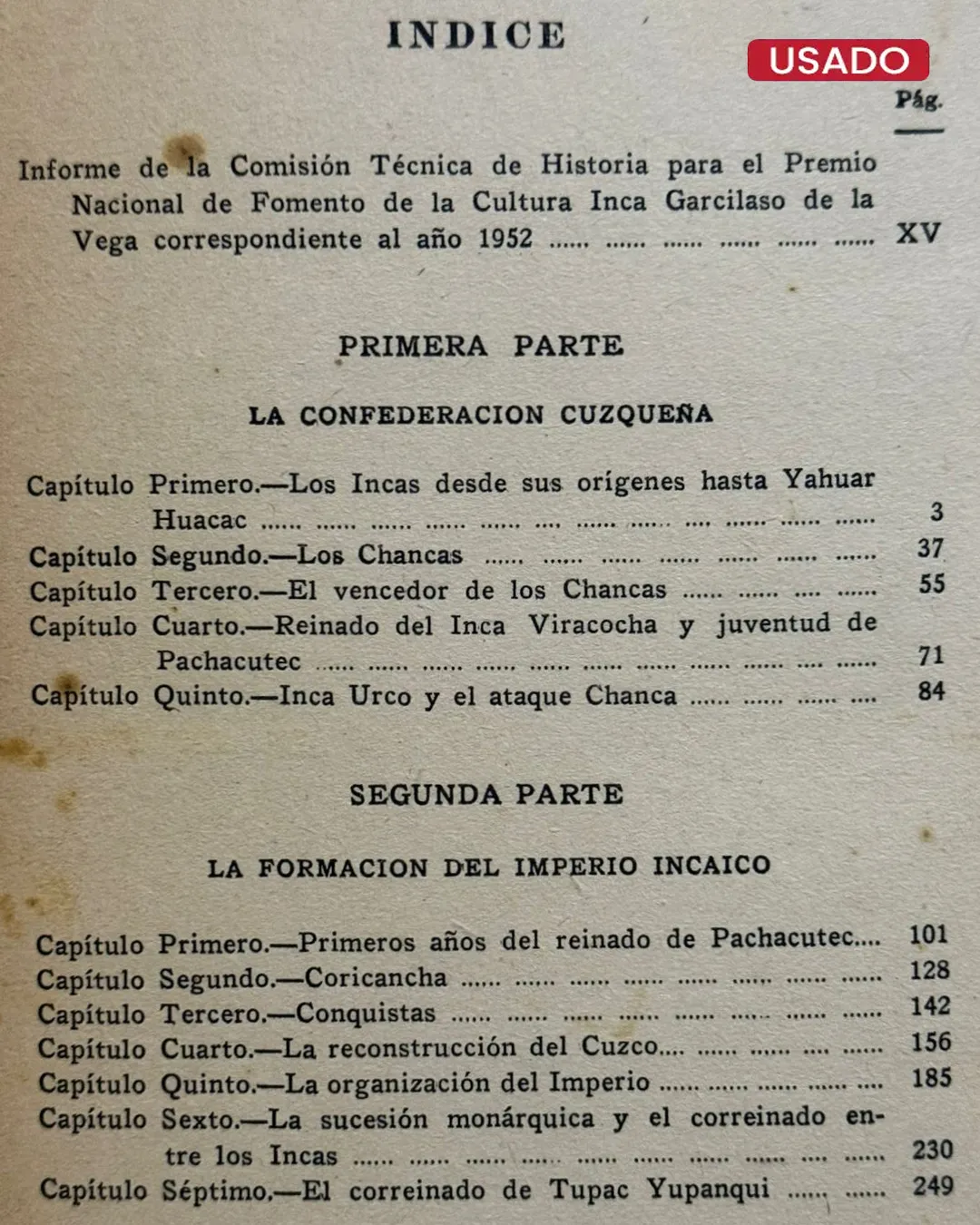 PACHACUTEC. INCA YUPANQUI (1ERA EDICIÓN) - Imagen 3