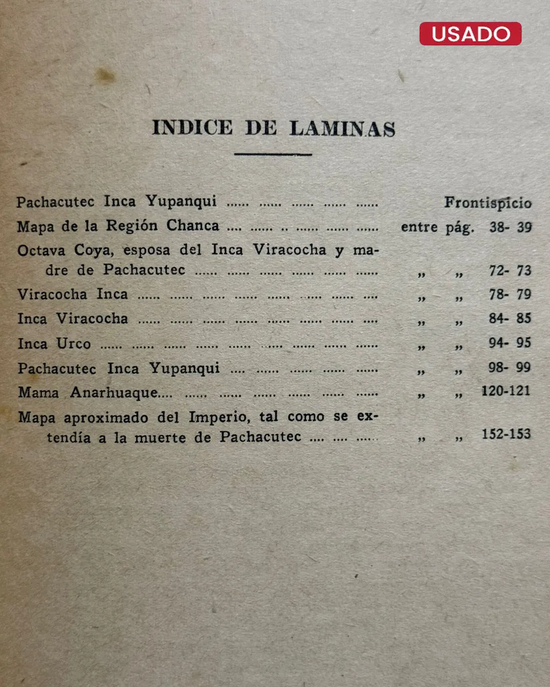 PACHACUTEC. INCA YUPANQUI (1ERA EDICIÓN) - Imagen 4