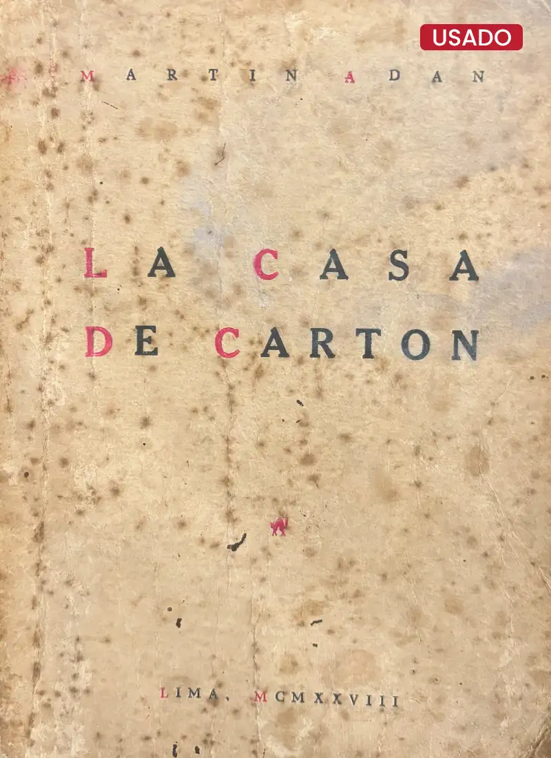 LA CASA DE CARTÓN (1ERA EDICIÓN) – FIRMADA POR EL AUTOR
