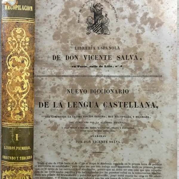 NUEVO DICCIONARIO DE LA LENGUA CASTELLANA (5 TOMOS)