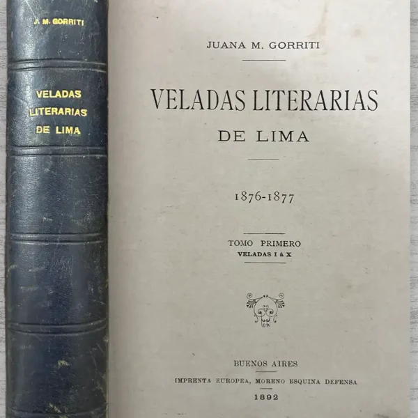 VELADAS LITERARIAS DE LIMA