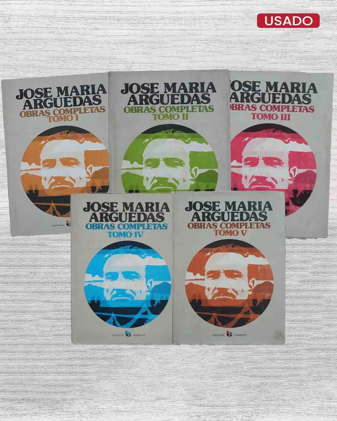 JOSÉ MARÍA ARGUEDAS – OBRAS COMPLETAS (5 TOMOS)