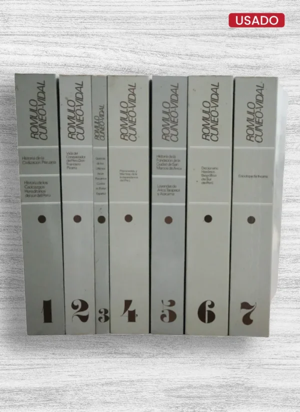 ROMULO CUNEO-VIDAL – 7 TOMOS