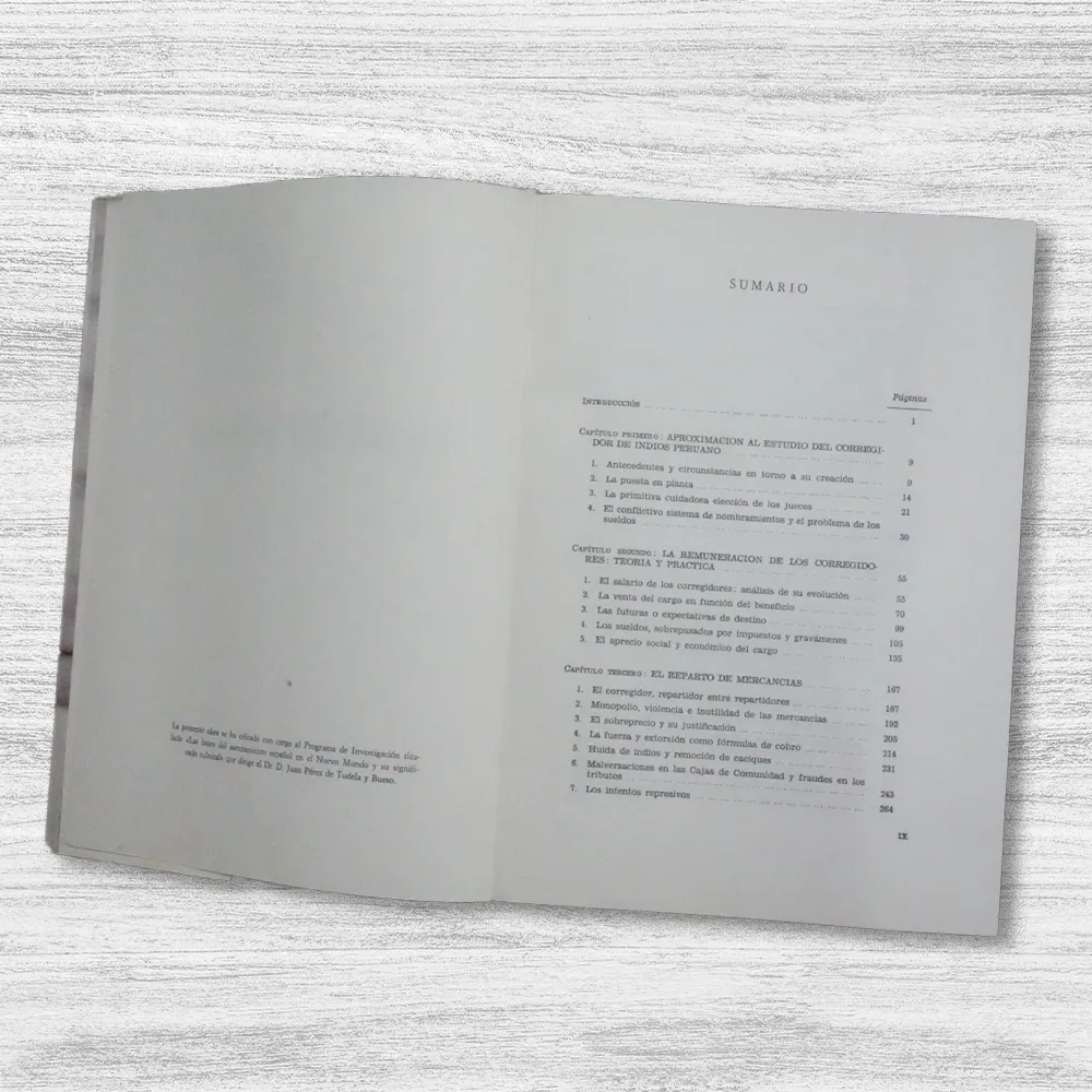 EL CORREGIDOR DE INDIOS Y LA ECONOMIA PERUANA EN EL SIGLO XVIII (LOS REPARTOS FORZOSOS DE MERCANCIAS) - Imagen 2