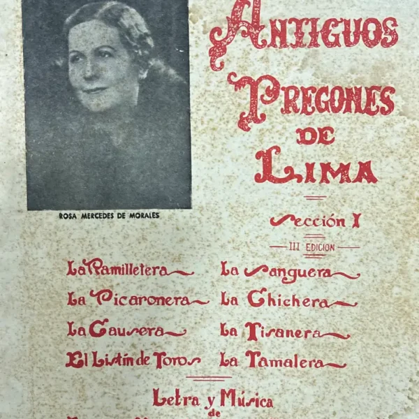 ANTIGUOS PREGONES DE LIMA
