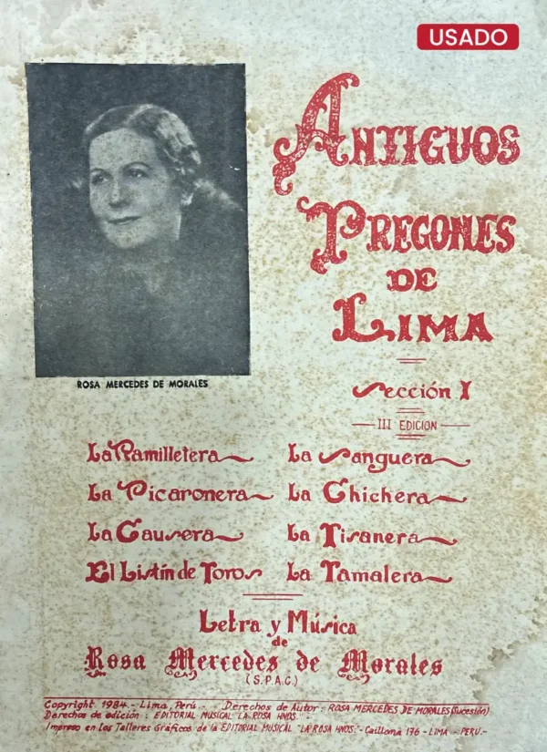 ANTIGUOS PREGONES DE LIMA