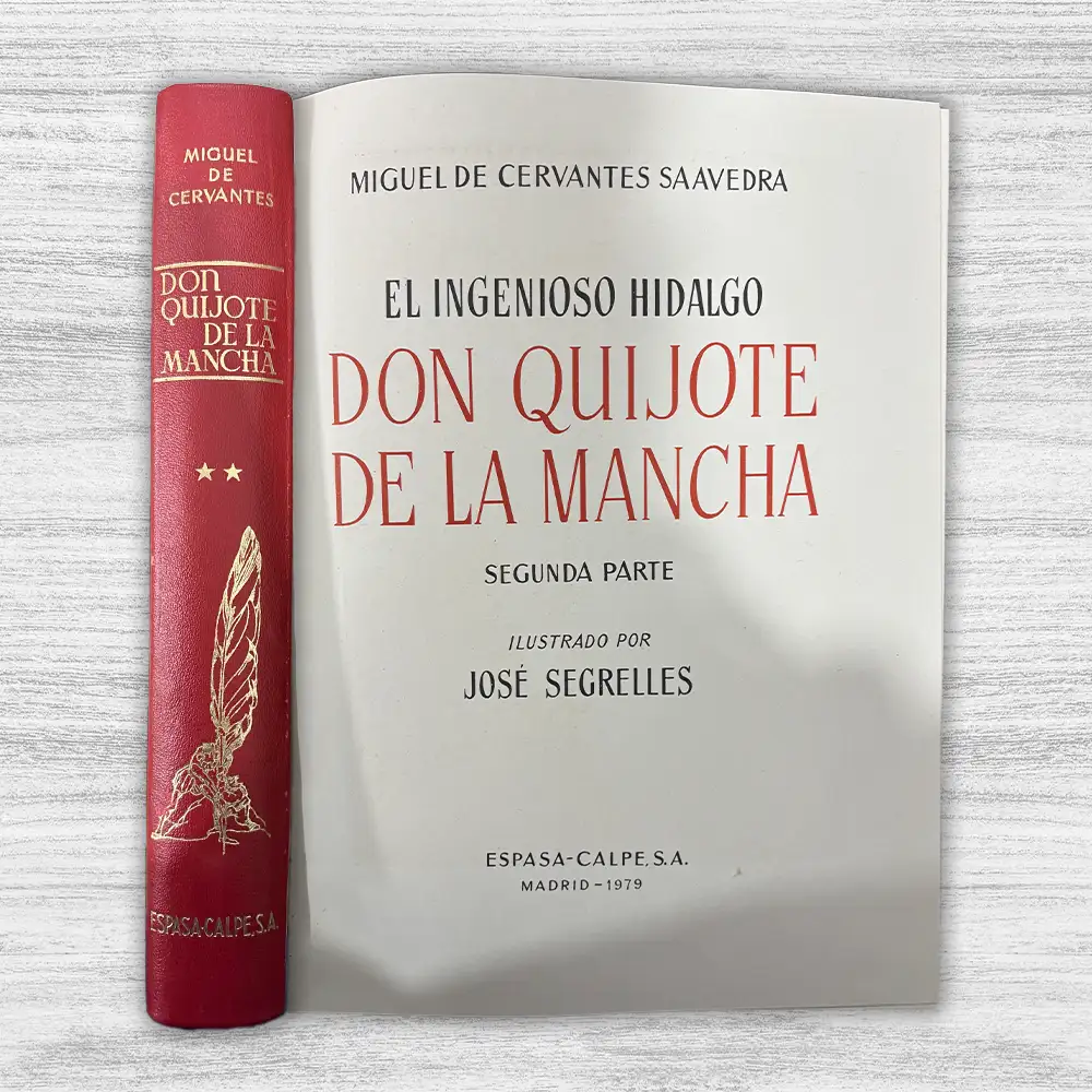 DON QUIJOTE DE LA MANCHA (2 TOMOS) - Imagen 4