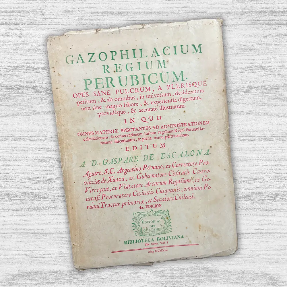 GAZOFILACIO REAL DEL PERÚ - Imagen 3