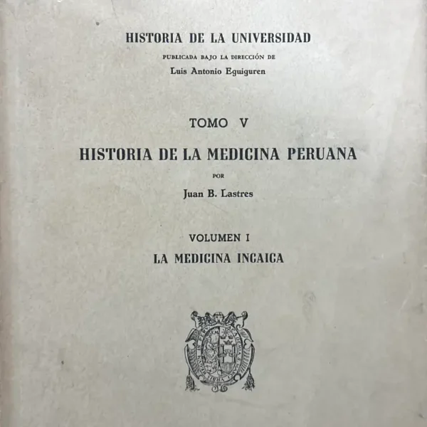 HISTORIA DE LA MEDICINA PERUANA (3 TOMOS)