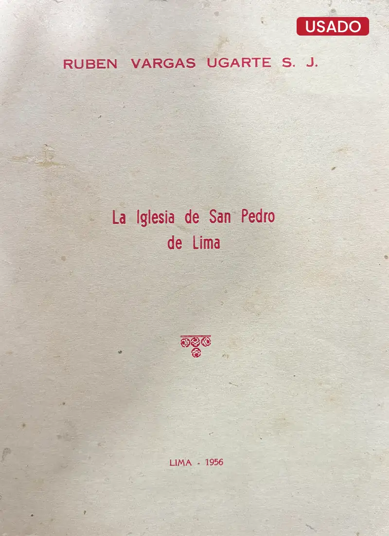LA IGLESIA DE SAN PEDRO DE LIMA