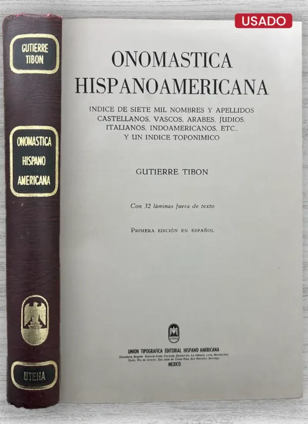 ONOMÁSTICA HISPANOAMERICANA