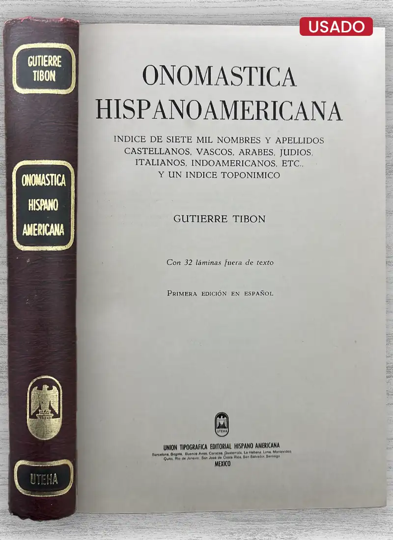 ONOMÁSTICA HISPANOAMERICANA