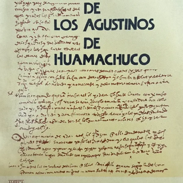 RELACIÓN DE LOS AGUSTINOS DE HUAMACHUCO