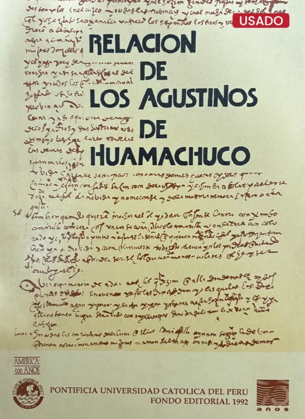 RELACIÓN DE LOS AGUSTINOS DE HUAMACHUCO