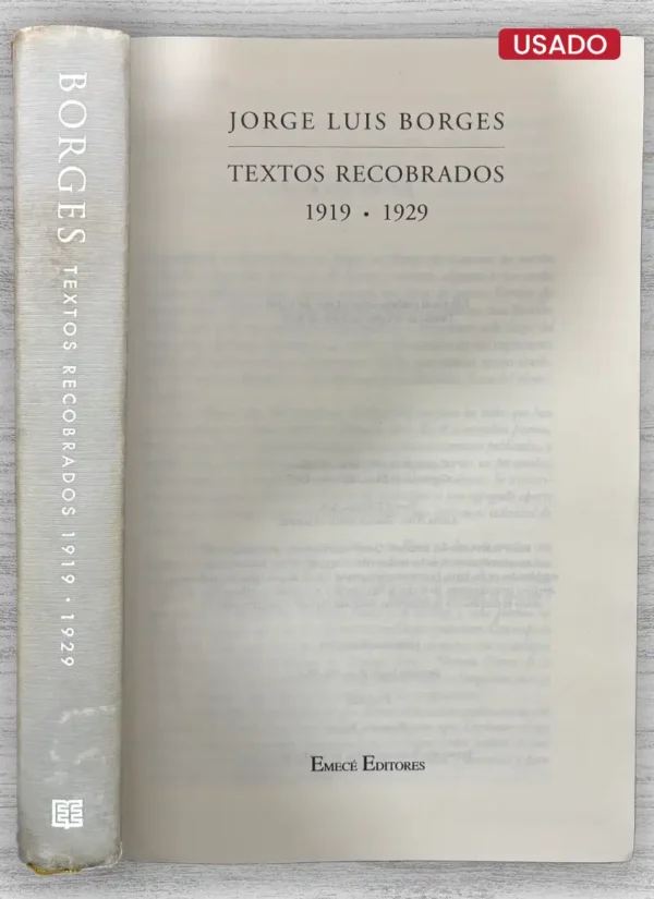 TEXTOS RECOBRADOS (1919-1929)