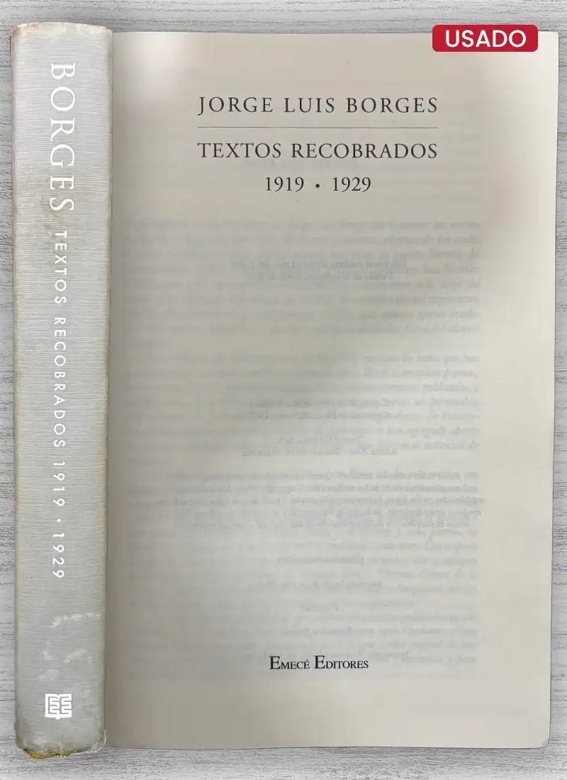TEXTOS RECOBRADOS (1919-1929)