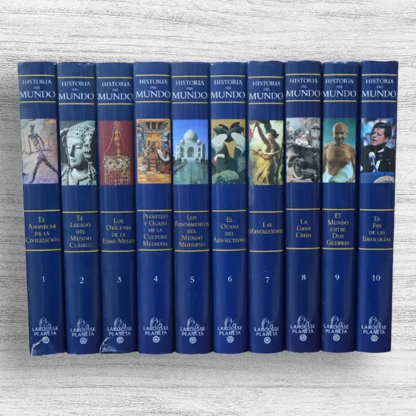 HISTORIA DEL MUNDO, 10 TOMOS – EDITORIAL LAROUSSE