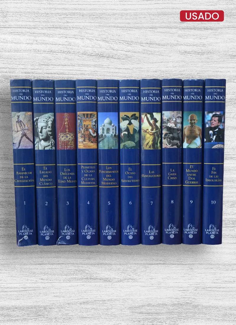 HISTORIA DEL MUNDO, 10 TOMOS – EDITORIAL LAROUSSE